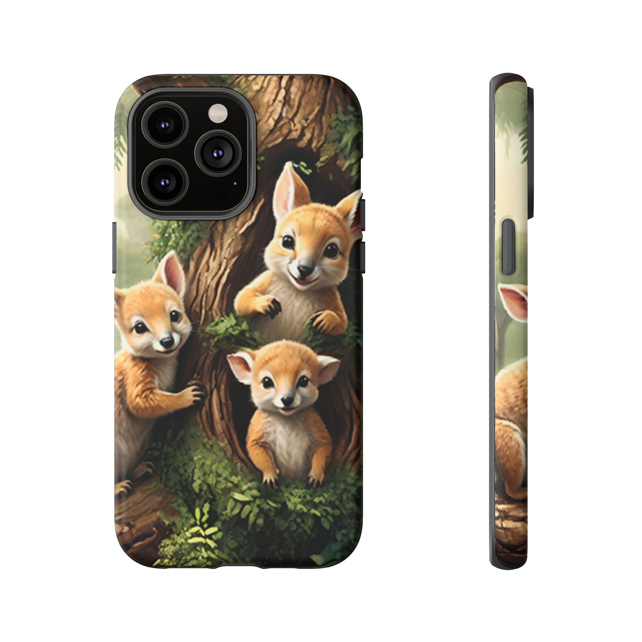 Woodland Baby Animal Print, Phone Case