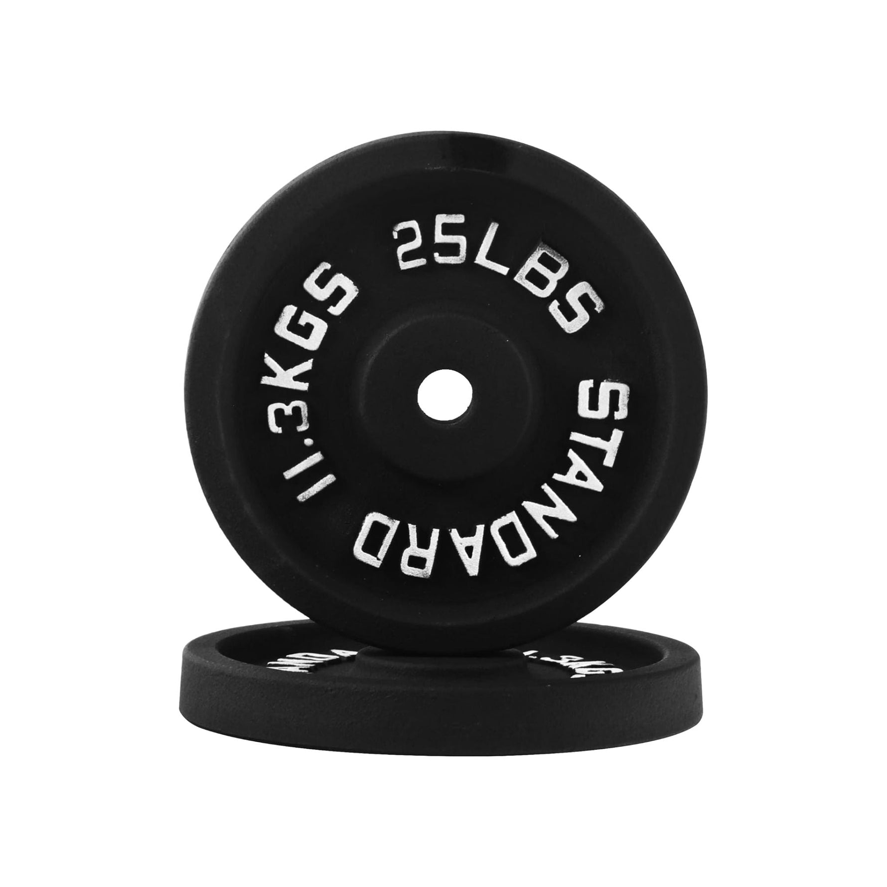 Cast Iron Weight Plates - Standard, Olympic in LBs, KGs