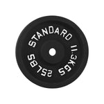 Cast Iron Weight Plates - Standard, Olympic in LBs, KGs