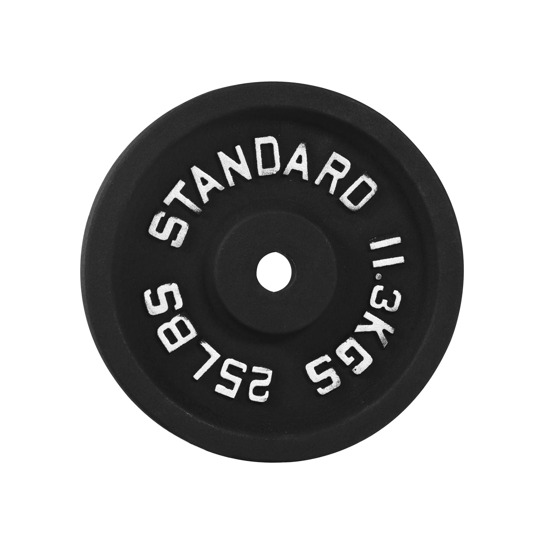 Cast Iron Weight Plates - Standard, Olympic in LBs, KGs