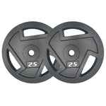 HAJEX Tri Grip Cast Iron Weight Plates