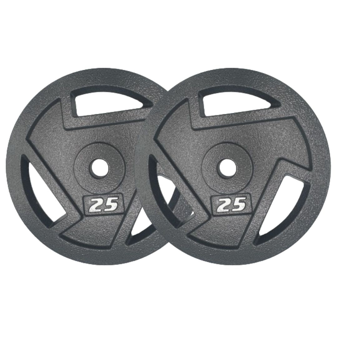 HAJEX Tri Grip Cast Iron Weight Plates