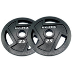 HAJEX Tri Grip Cast Iron Weight Plates