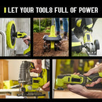 2pcs Lithium-Ion Battery for Ryobi One+