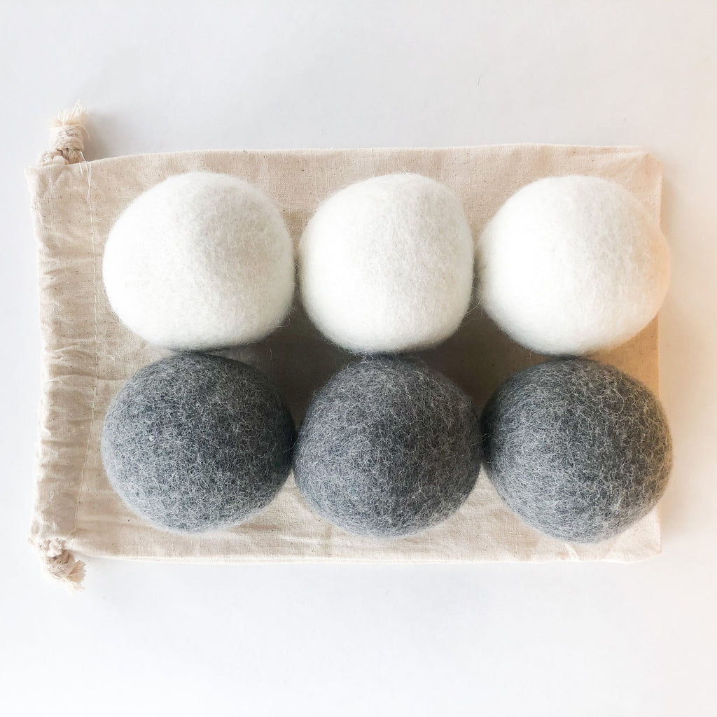 Natural Wool Dryer Balls | Organic Handmade 100% New Zealand Wool |