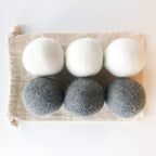 Natural Wool Dryer Balls | Organic Handmade 100% New Zealand Wool |