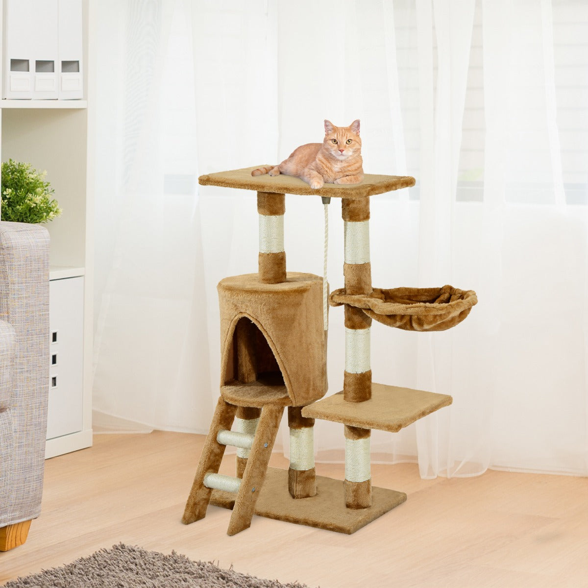 Multi-Level Cat Tree Tower