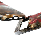 Coque de téléphone de Noël avec motif de décorations saisonnières