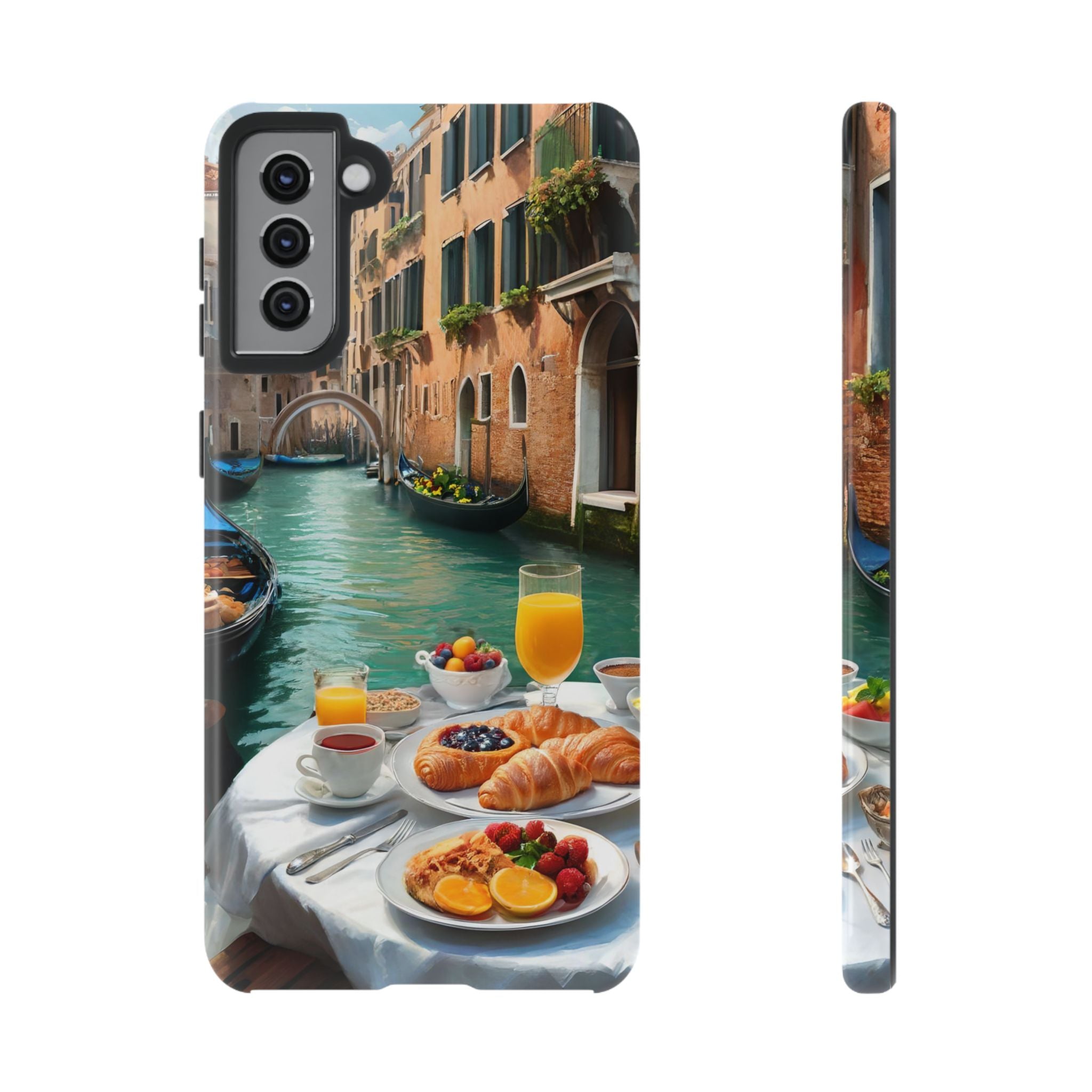 Breakfast in Venice Scene,  Phone Case