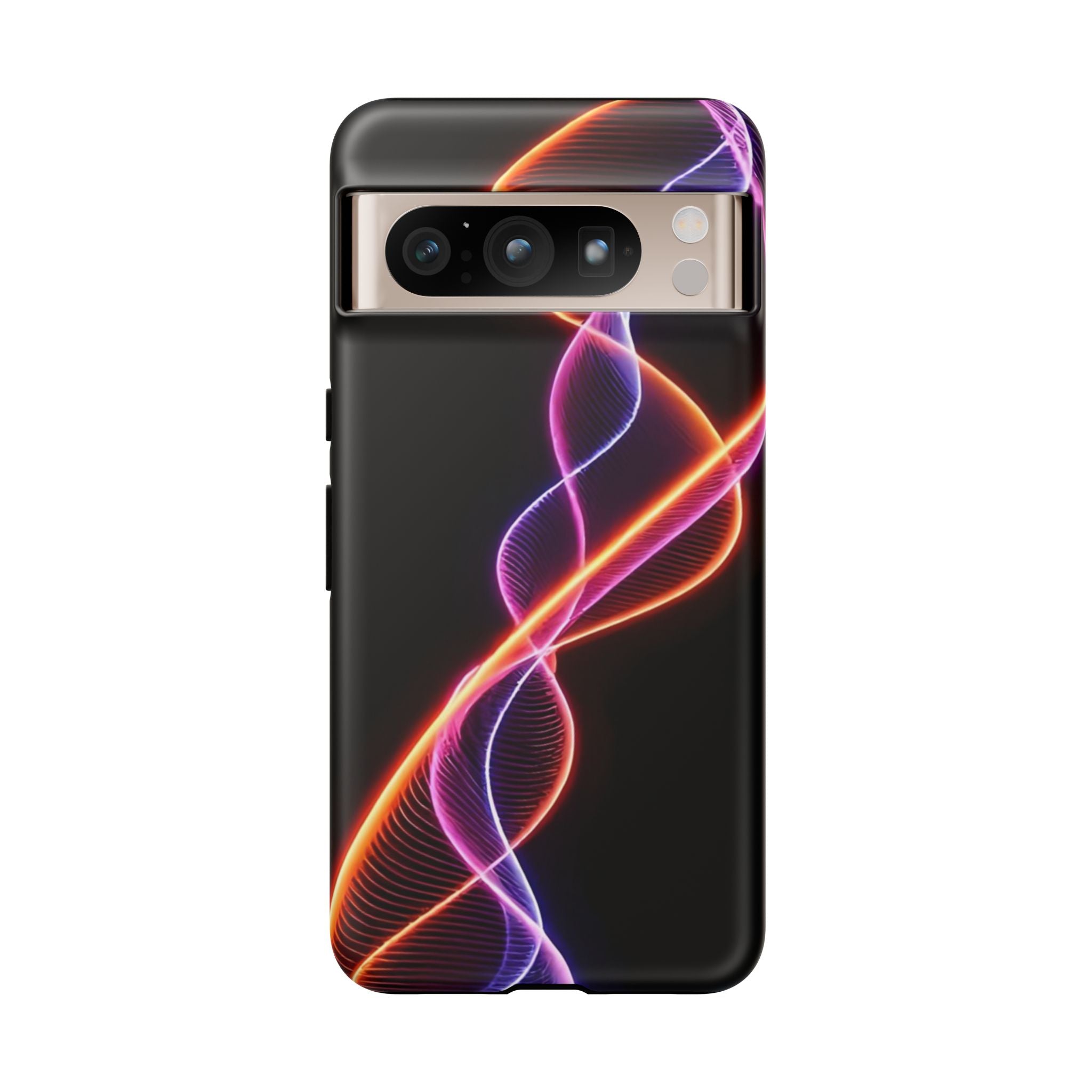 Vibrant Phone Case with Abstract Light Design, Artistic Phone Cover, Modern Tech Accessory, Gift for Tech Lovers, Personalized Phone Case