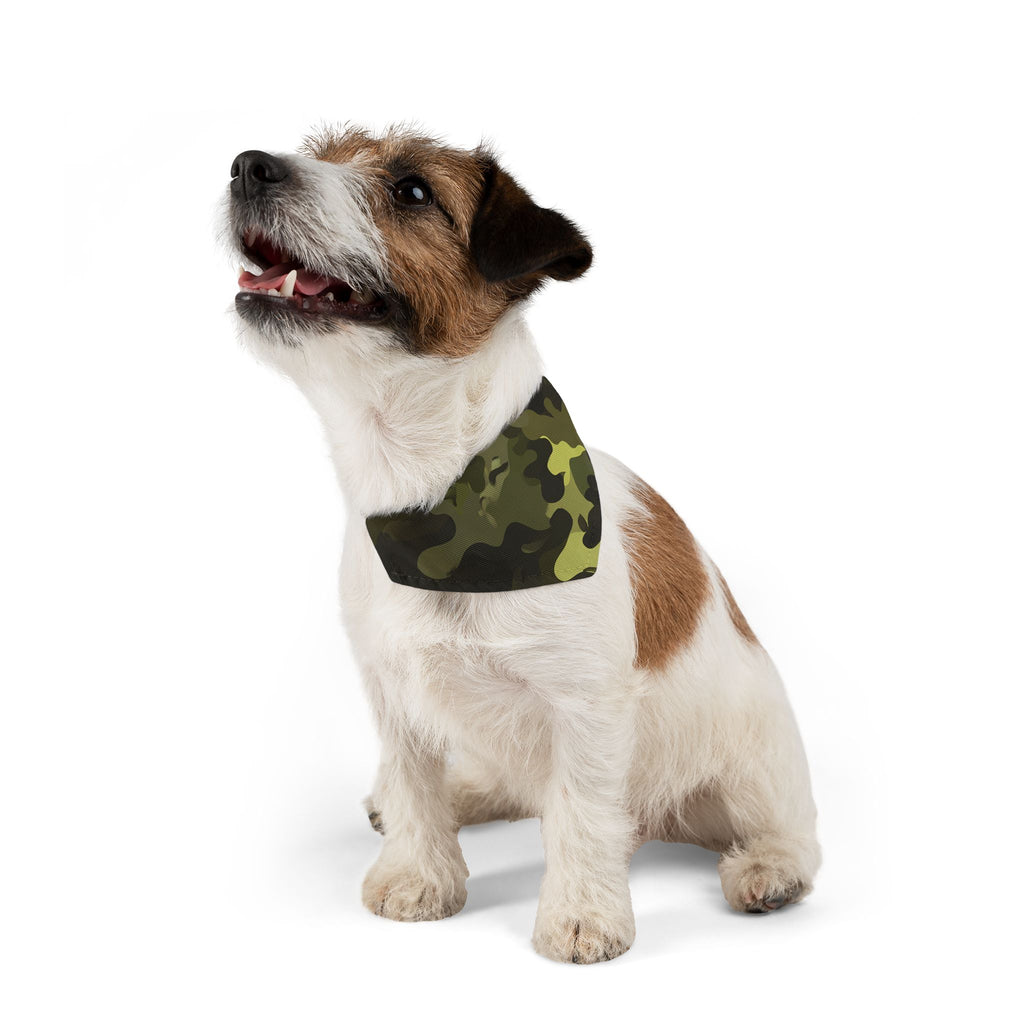 Camouflage Pattern, Dog Bandana