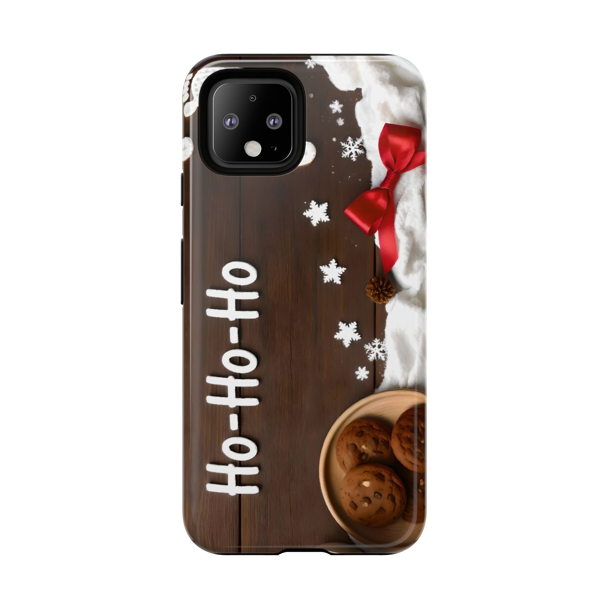 Christmas Cookie Phone Case, Holiday Cell Phone Cover, Cute Phone Accessory, Gift for Him or Her, Festive Tech Decor