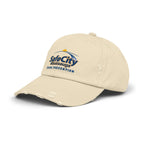 Distressed Unisex Cap - Safe City Crime Prevention