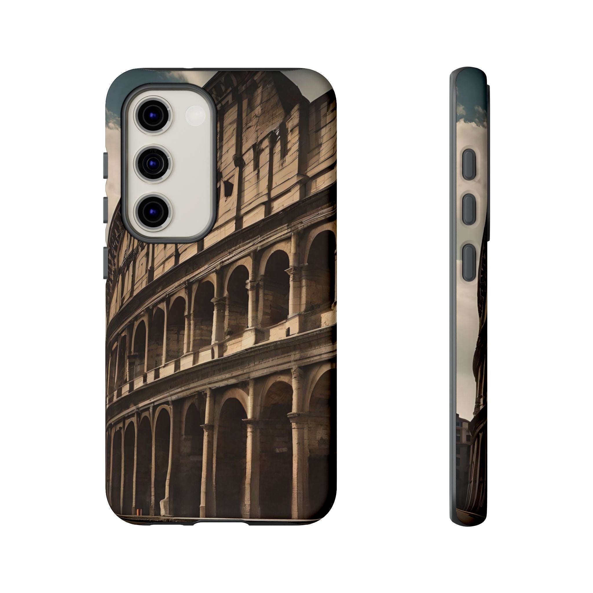 Vintage Colosseum Phone Case, Tough Cases for Travel Lovers, Unique Gift for History Buffs, Protect Your Phone with Style, Vintage Design