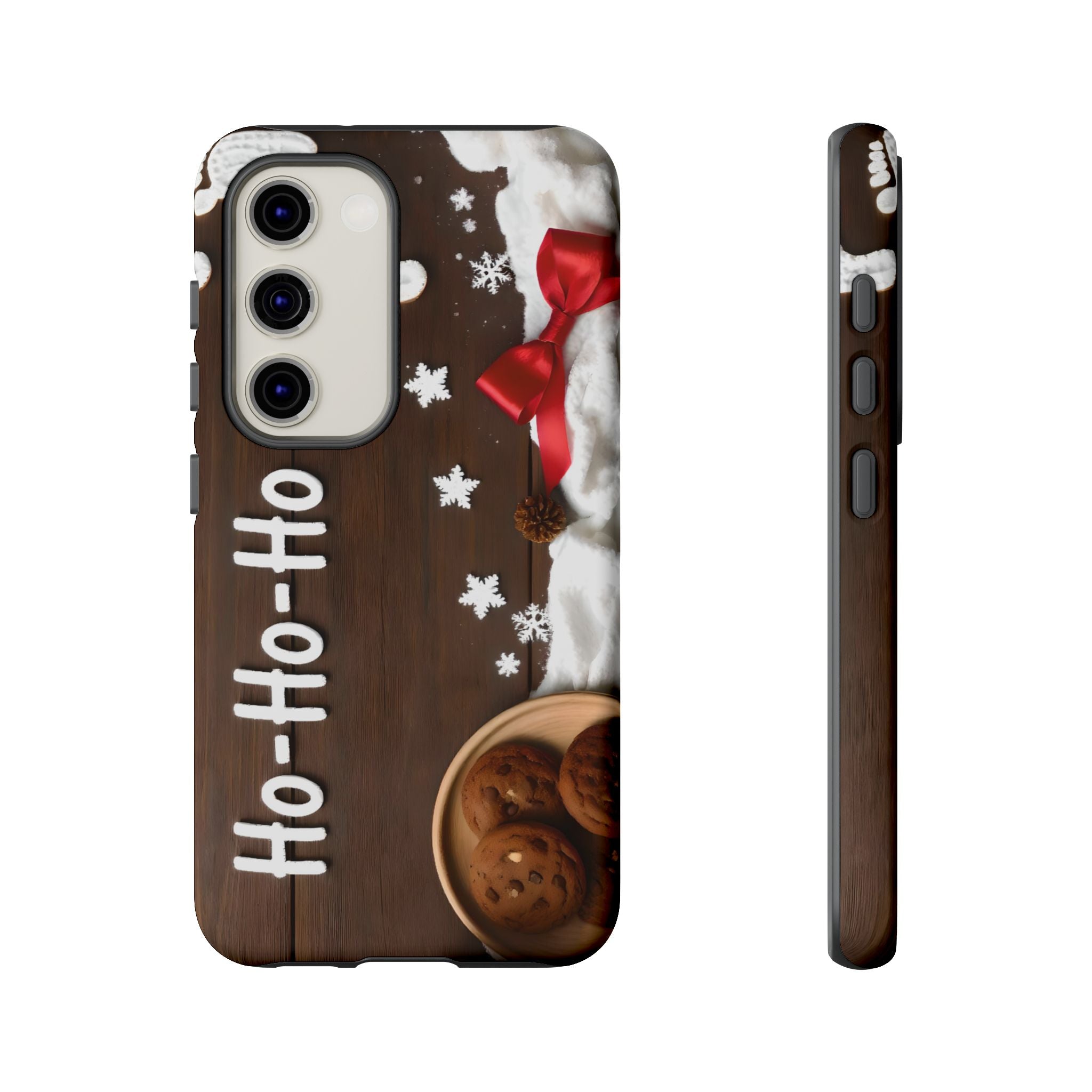 Christmas Cookie Phone Case, Holiday Cell Phone Cover, Cute Phone Accessory, Gift for Him or Her, Festive Tech Decor