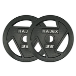 HAJEX Tri Grip Cast Iron Weight Plates