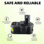 1 Pack Lithium Battery for Ryobi Tools-3