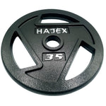 HAJEX Tri Grip Cast Iron Weight Plates