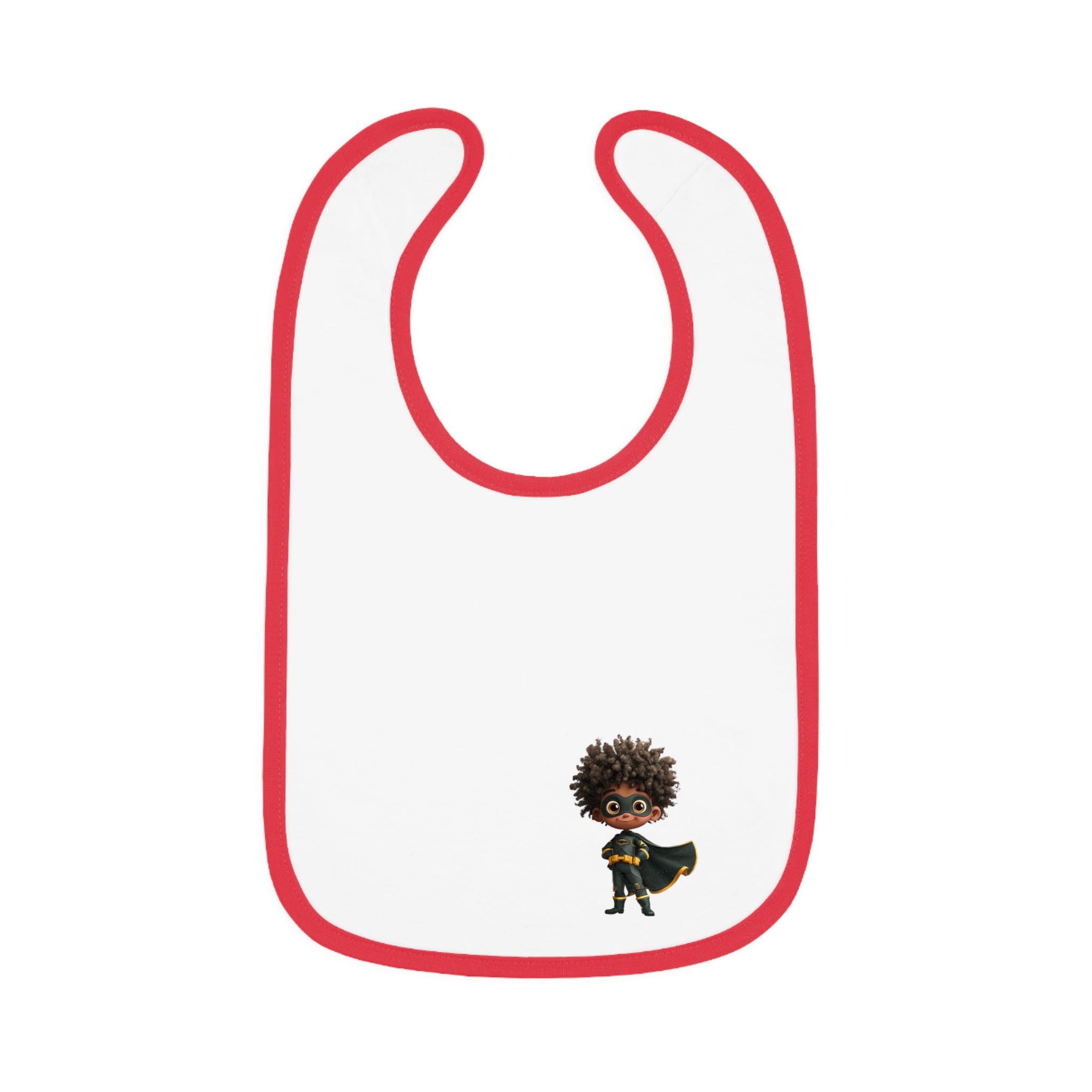 Superhero Cartoon Character, Baby Bib
