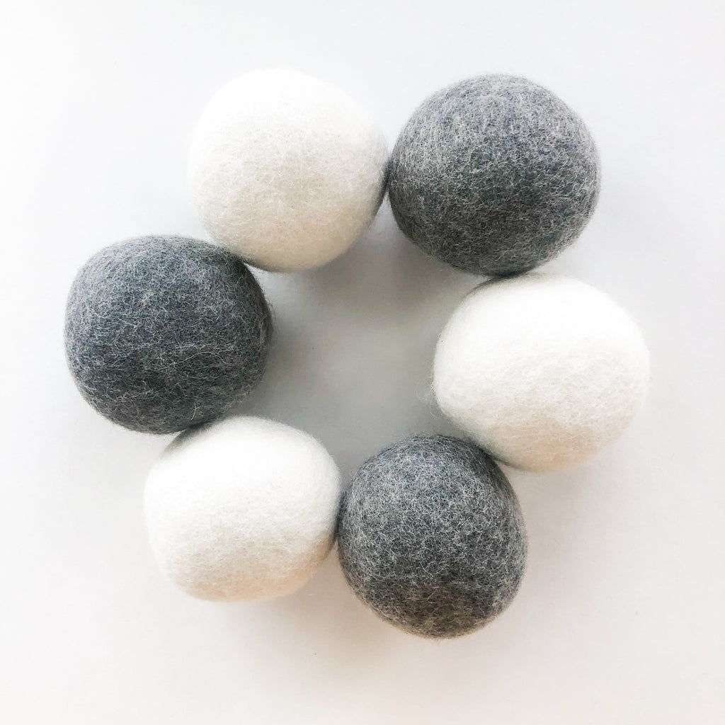 Natural Wool Dryer Balls | Organic Handmade 100% New Zealand Wool |