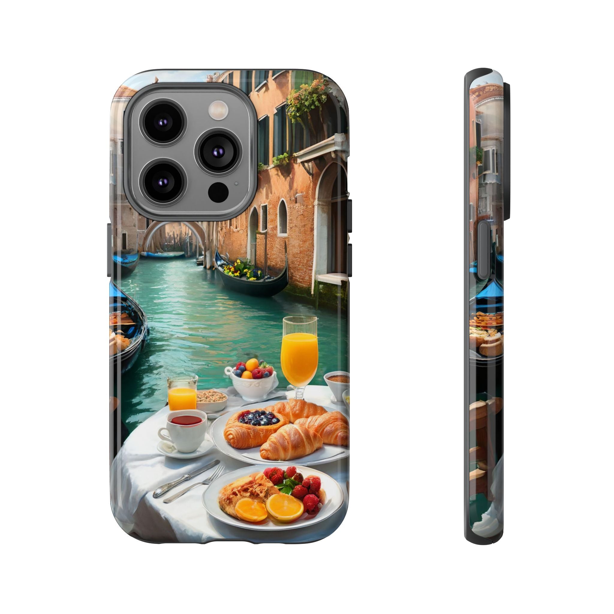 Breakfast in Venice Scene,  Phone Case
