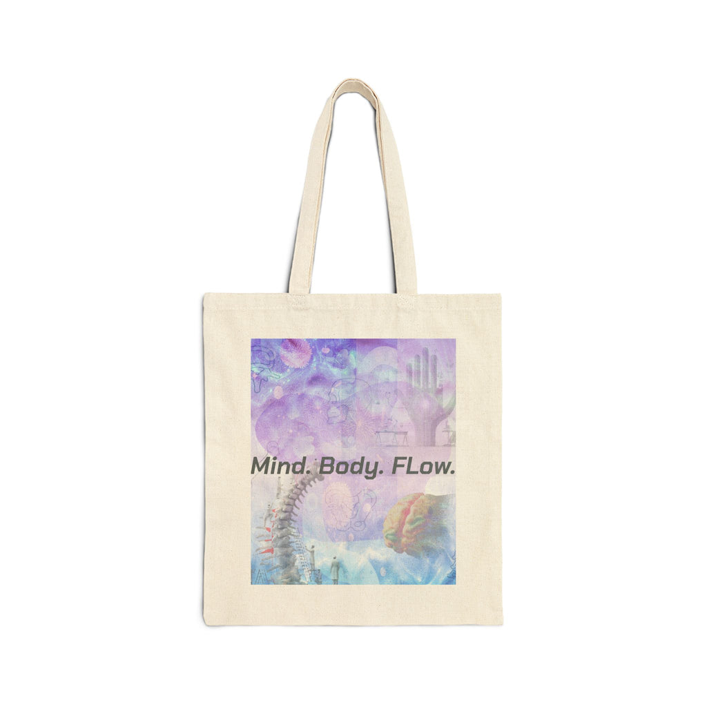 Mind Body Flow Design, Tote Bag