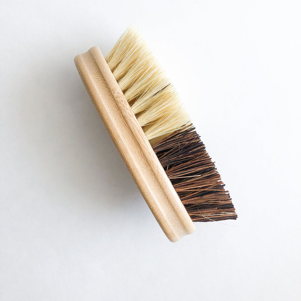 Bamboo Sisal/Palm Fiber Vegetable Brush-Zero Waste Natural Kitchen