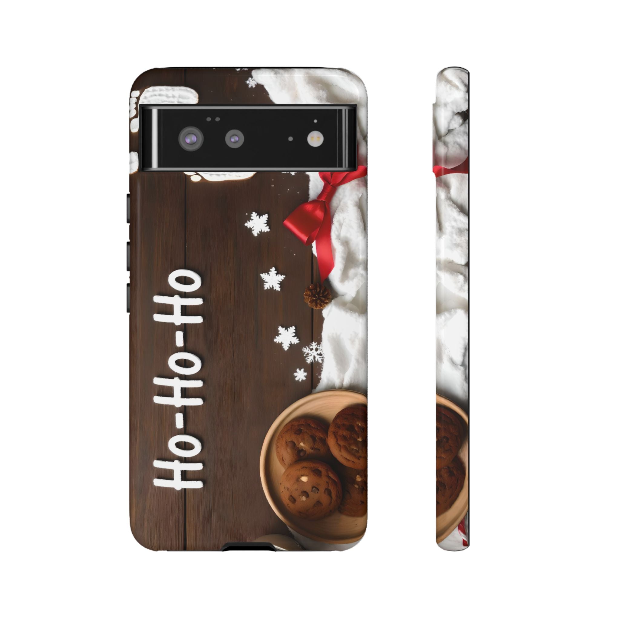 Christmas Cookie Phone Case, Holiday Cell Phone Cover, Cute Phone Accessory, Gift for Him or Her, Festive Tech Decor
