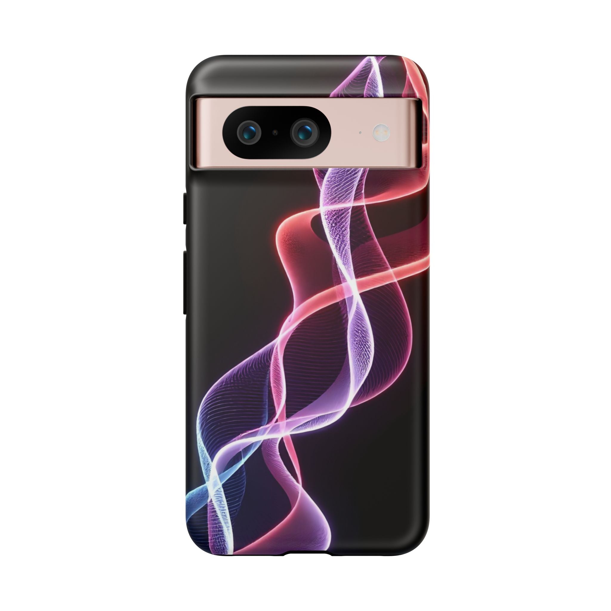 Stylish Phone Case with Vibrant Wave Design, Tough Cases, Phone Accessories, Unique Gift, Trendy Tech, Fashionable Protection