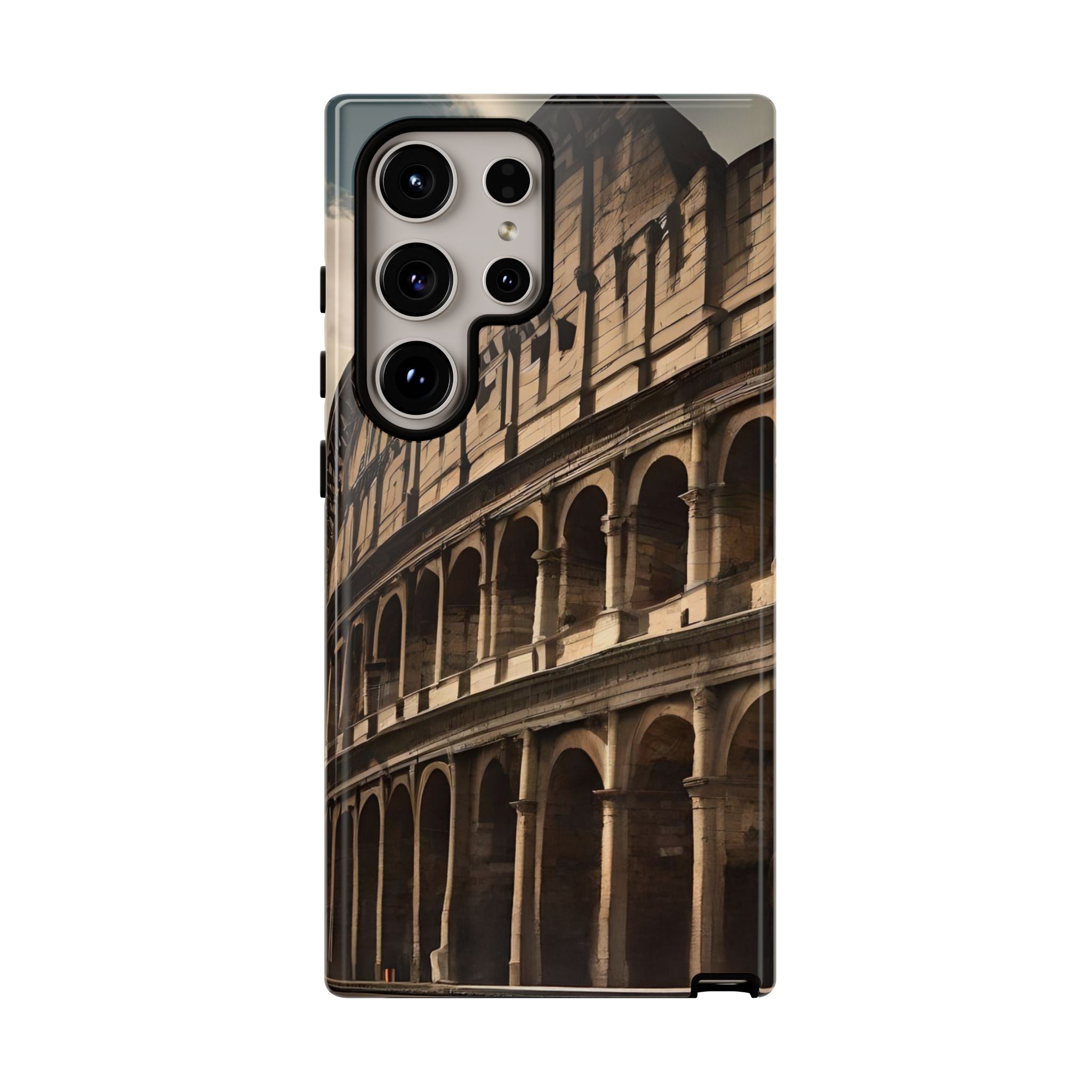 Vintage Colosseum Phone Case, Tough Cases for Travel Lovers, Unique Gift for History Buffs, Protect Your Phone with Style, Vintage Design