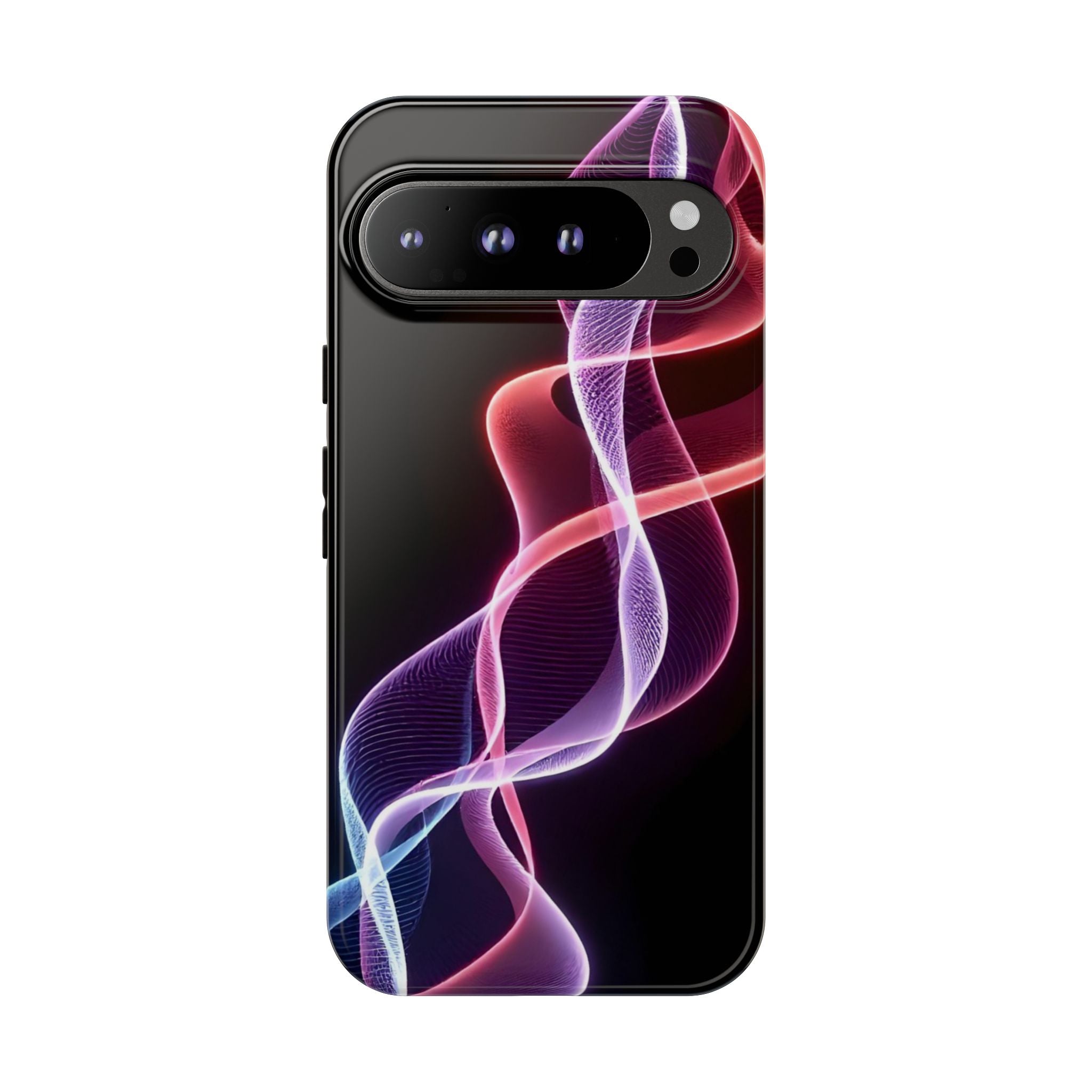 Stylish Phone Case with Vibrant Wave Design, Tough Cases, Phone Accessories, Unique Gift, Trendy Tech, Fashionable Protection