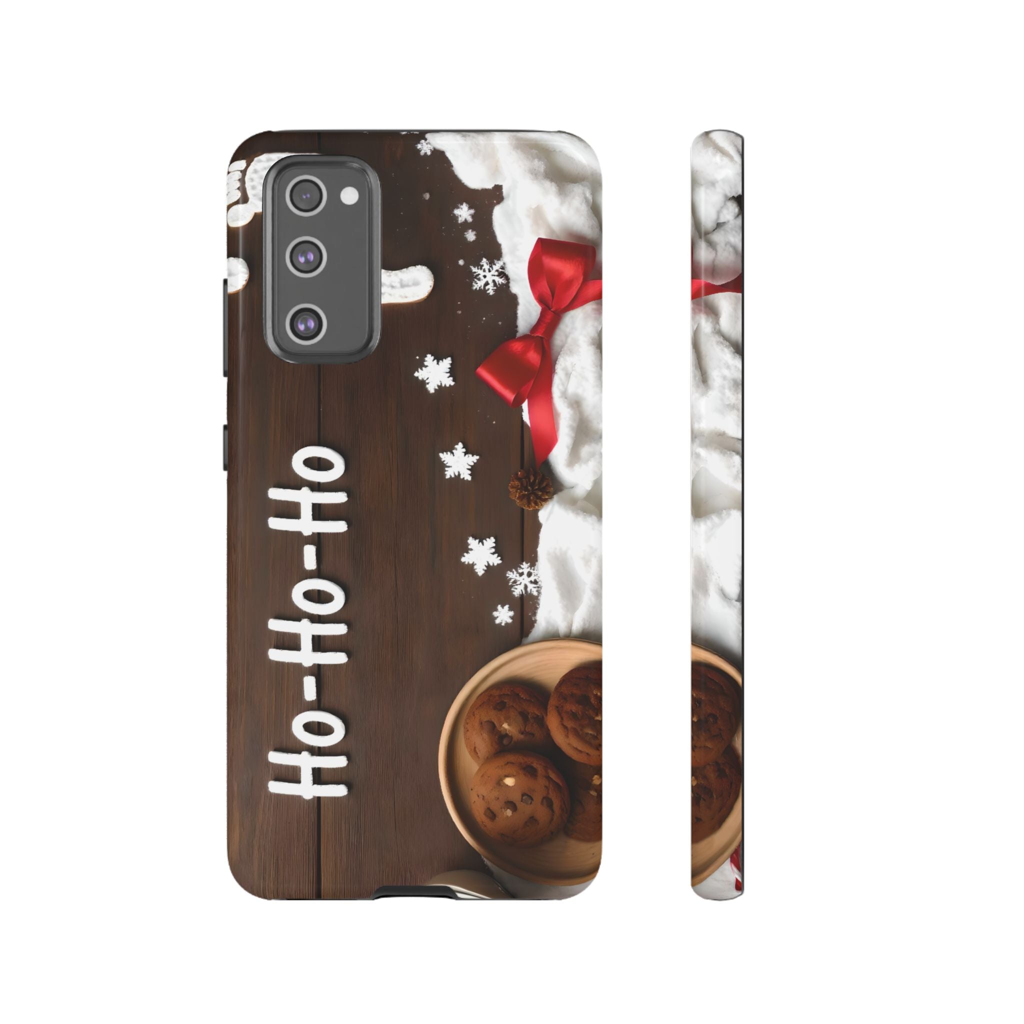 Christmas Cookie Phone Case, Holiday Cell Phone Cover, Cute Phone Accessory, Gift for Him or Her, Festive Tech Decor