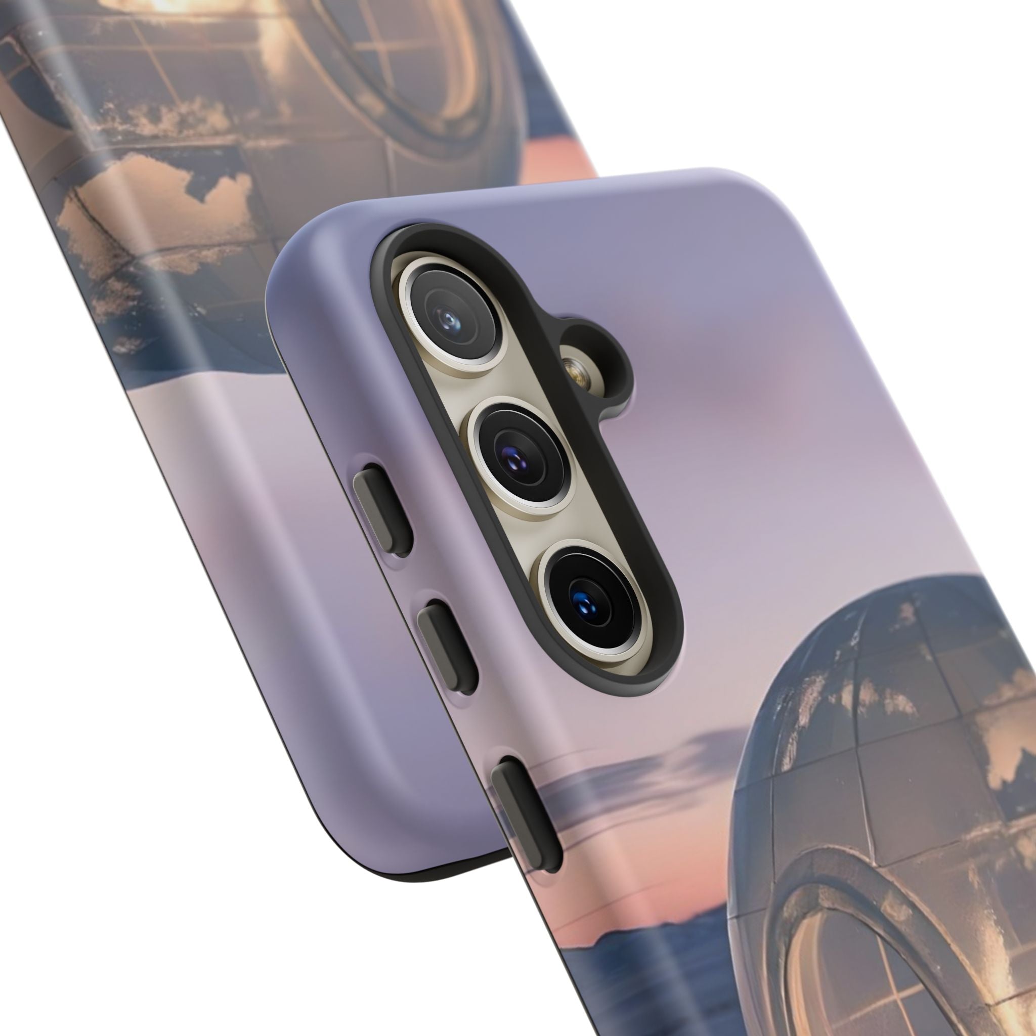 Arctic Igloo Twilight Snow Landscape, Phone Case
