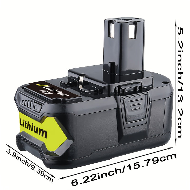 2pcs Lithium-Ion Battery for Ryobi One+-2