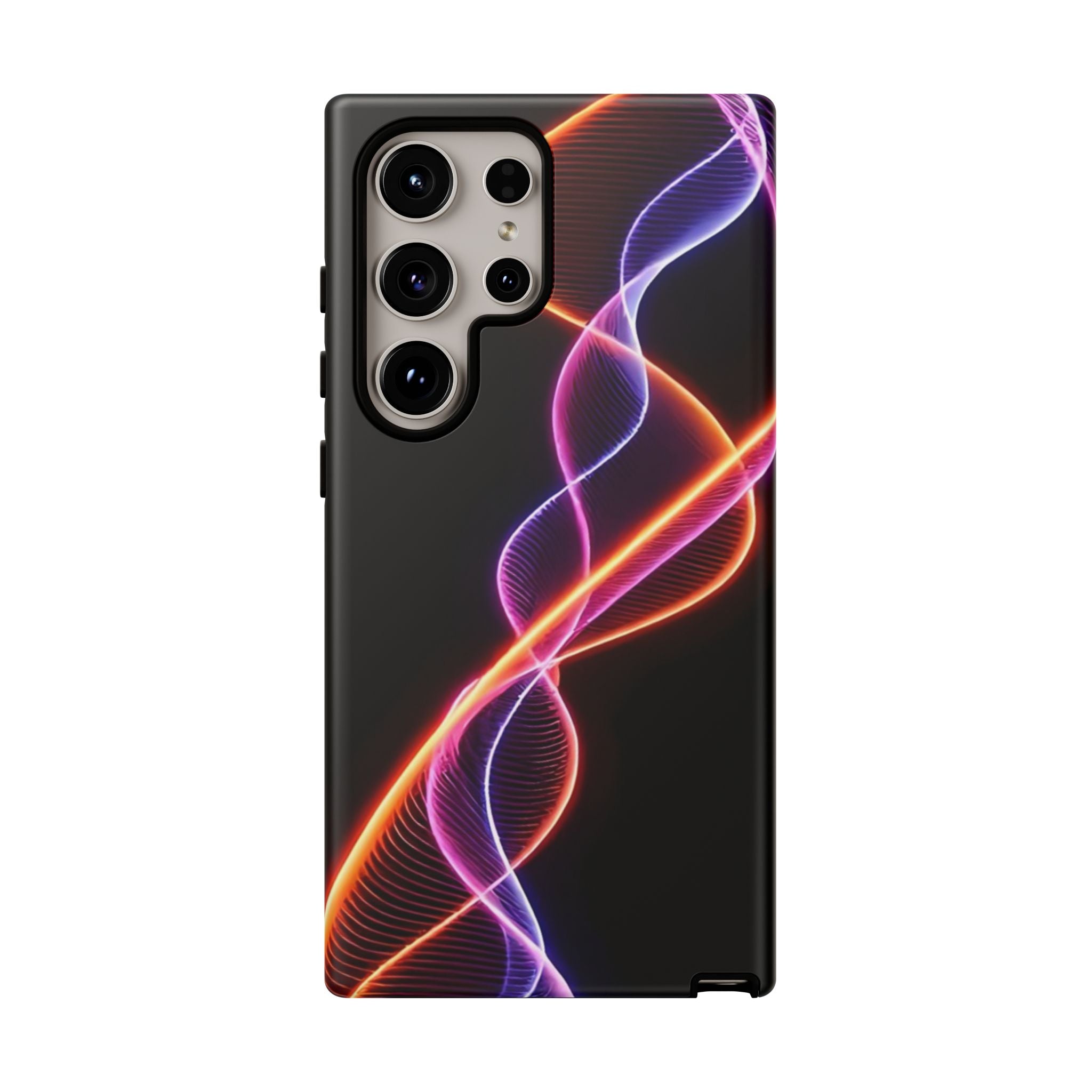 Vibrant Phone Case with Abstract Light Design, Artistic Phone Cover, Modern Tech Accessory, Gift for Tech Lovers, Personalized Phone Case