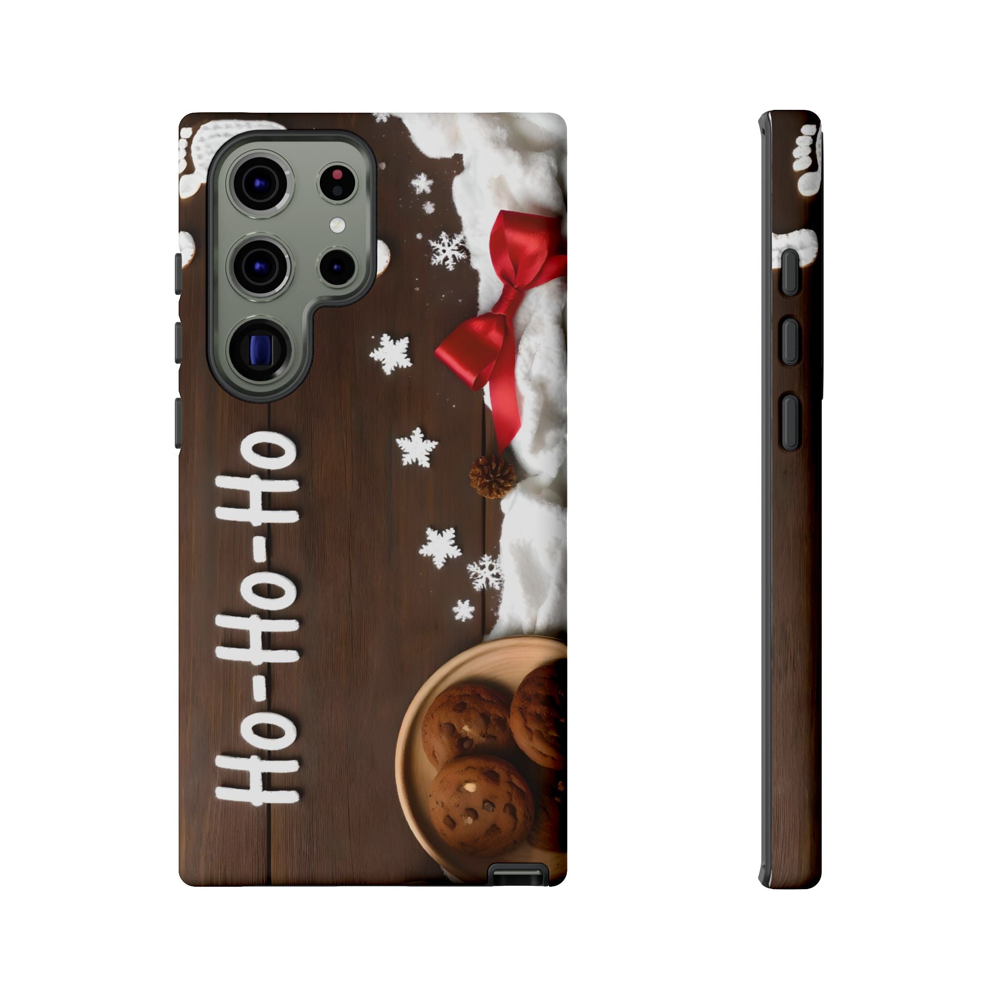 Christmas Cookie Phone Case, Holiday Cell Phone Cover, Cute Phone Accessory, Gift for Him or Her, Festive Tech Decor