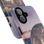 Coque de téléphone Arctic Igloo, paysage enneigé au crépuscule