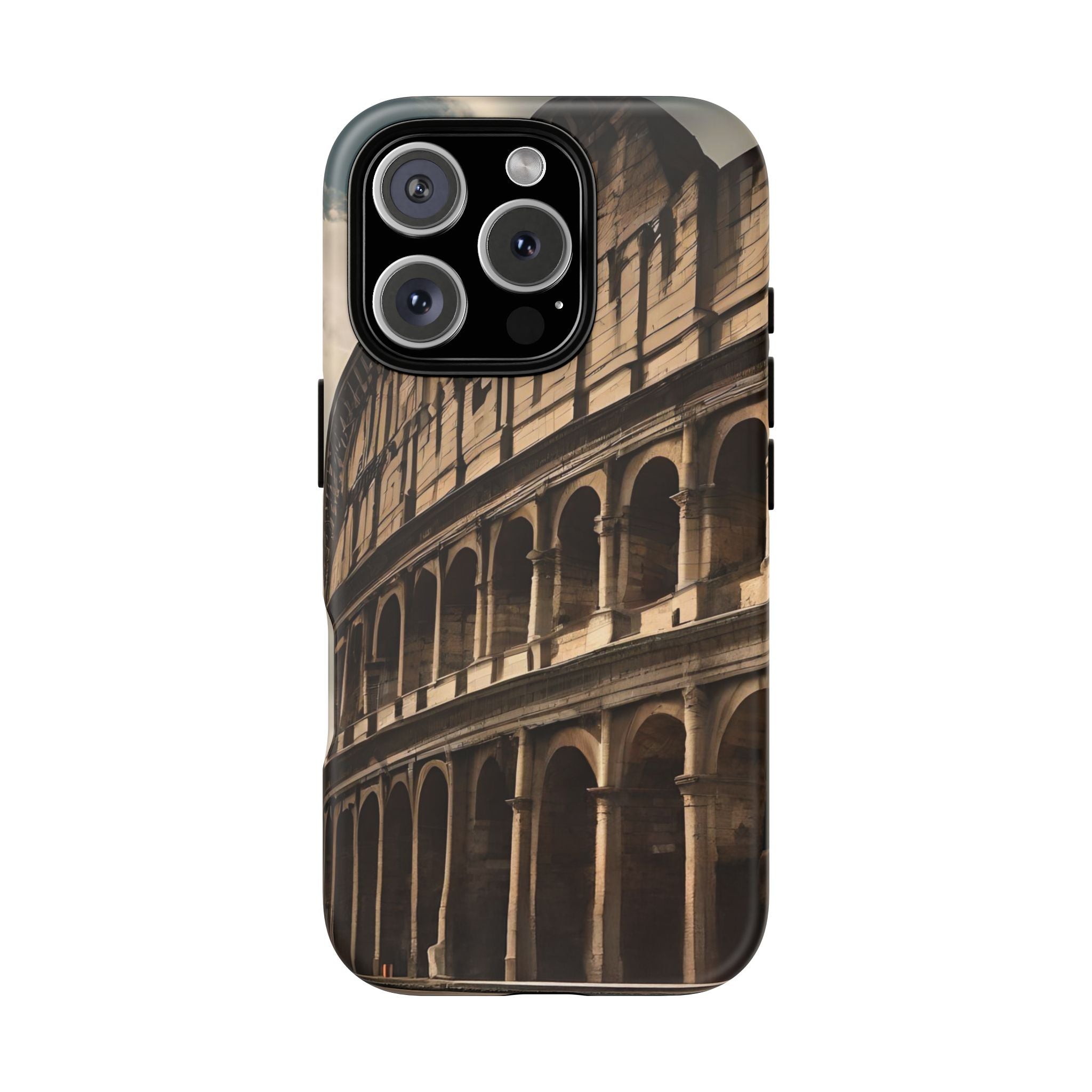 Vintage Colosseum Phone Case, Tough Cases for Travel Lovers, Unique Gift for History Buffs, Protect Your Phone with Style, Vintage Design