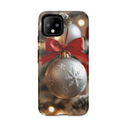 Coque de téléphone de Noël avec motif de décorations saisonnières