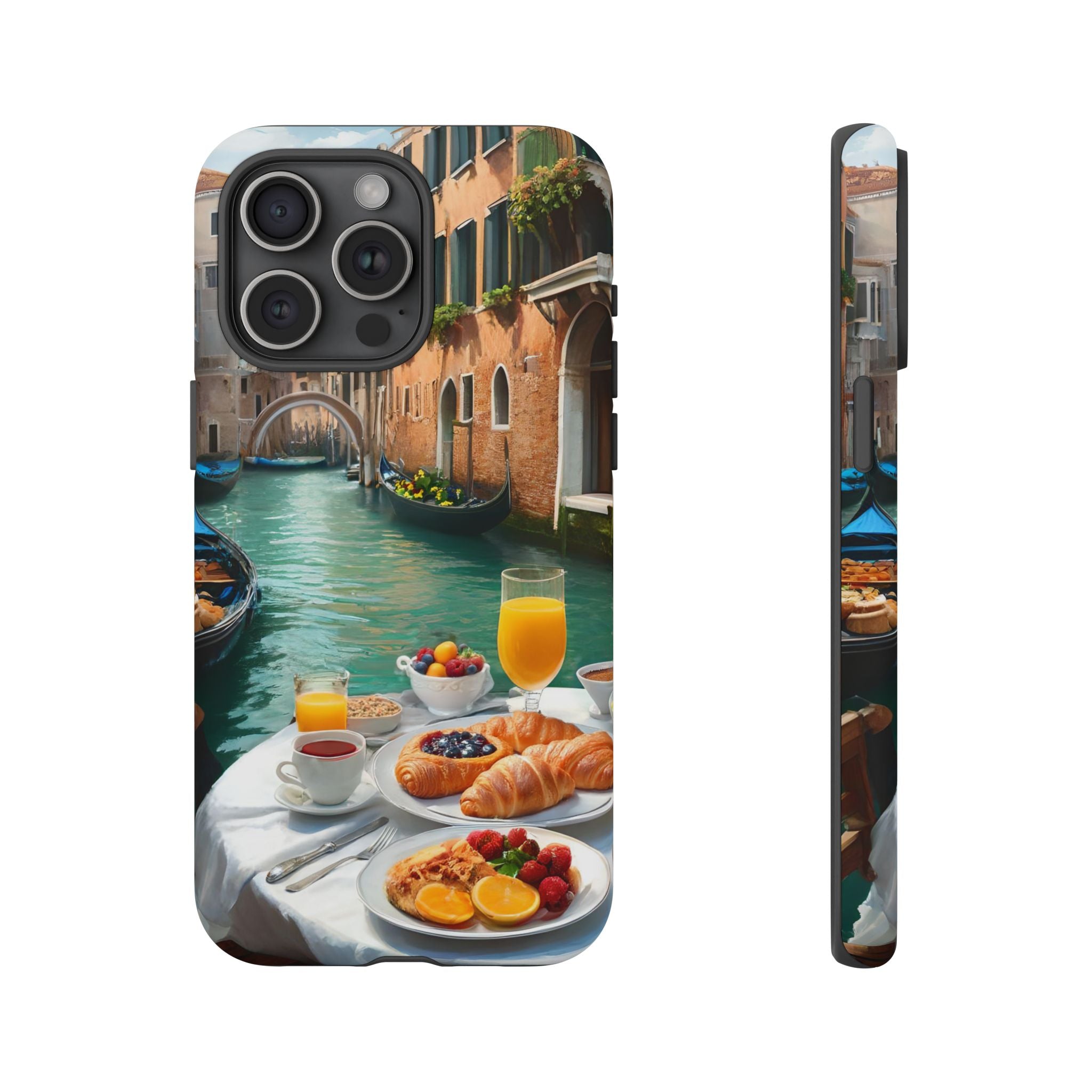 Breakfast in Venice Scene,  Phone Case