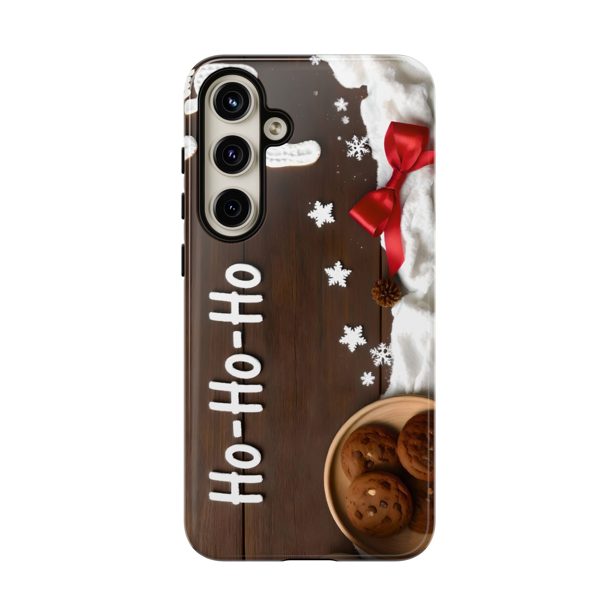 Christmas Cookie Phone Case, Holiday Cell Phone Cover, Cute Phone Accessory, Gift for Him or Her, Festive Tech Decor