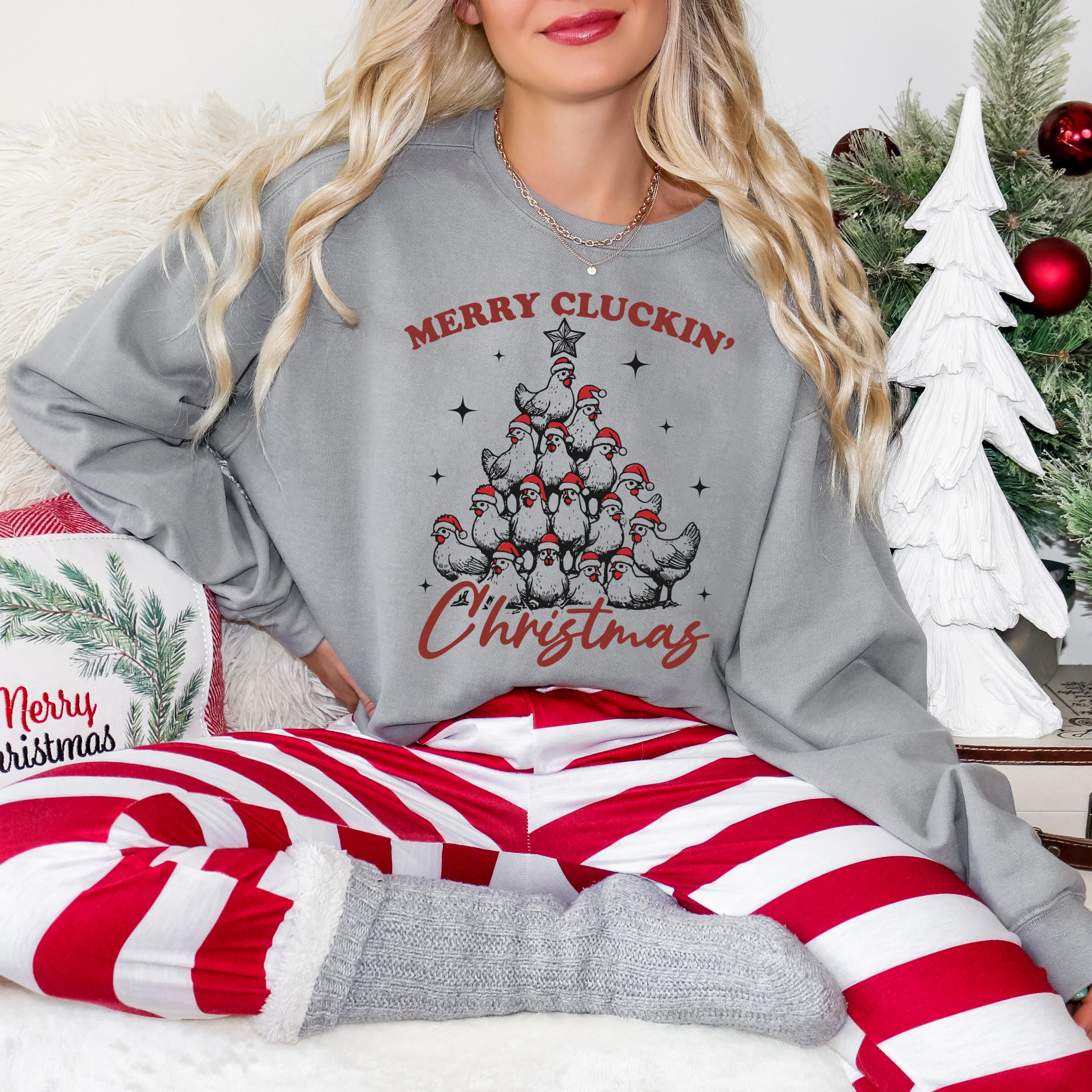 Merry Cluckin Christmas