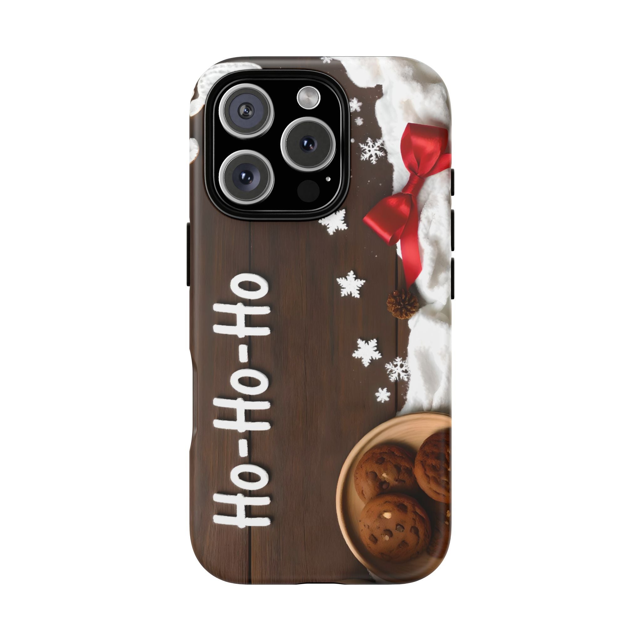 Christmas Cookie Phone Case, Holiday Cell Phone Cover, Cute Phone Accessory, Gift for Him or Her, Festive Tech Decor