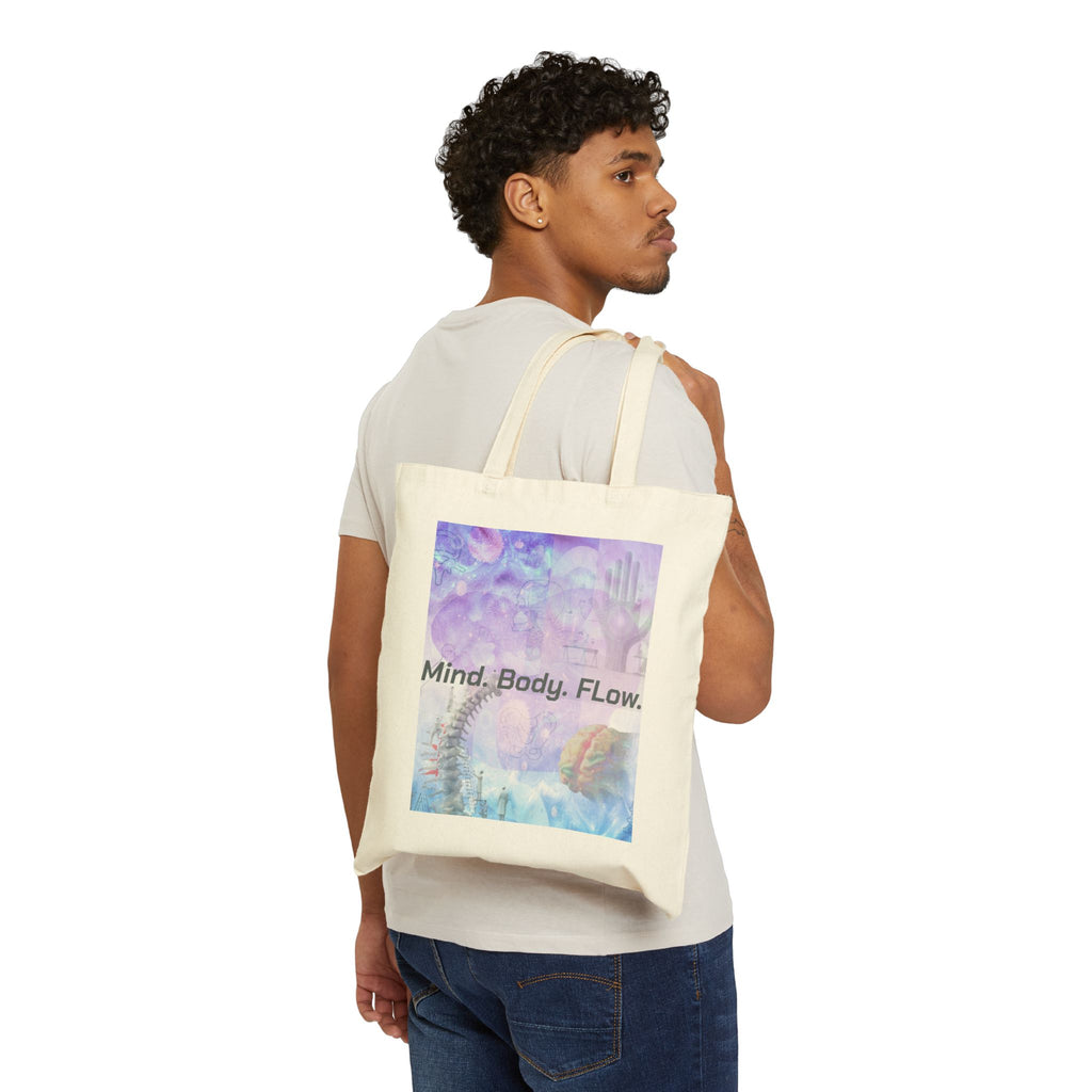 Mind Body Flow Design, Tote Bag