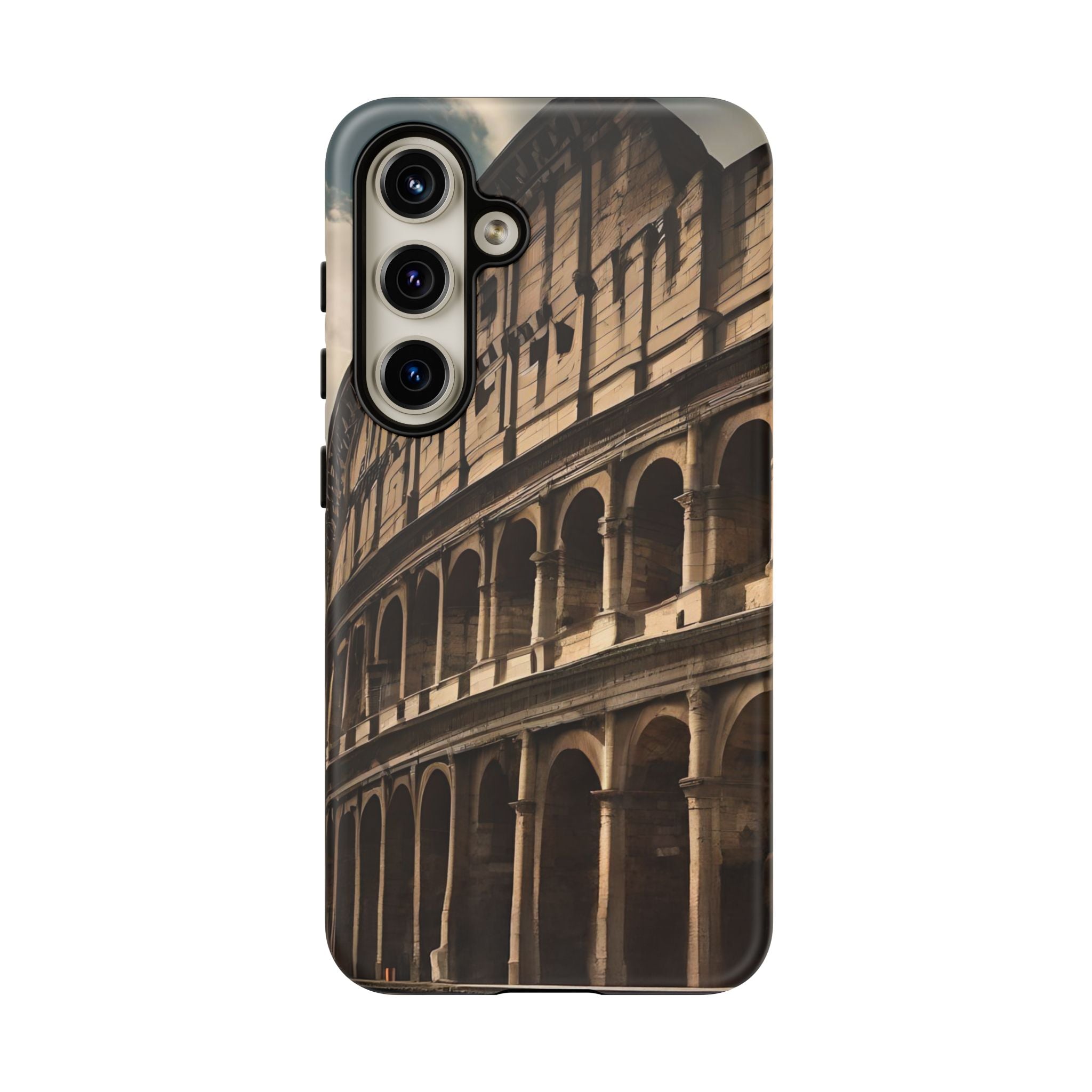 Vintage Colosseum Phone Case, Tough Cases for Travel Lovers, Unique Gift for History Buffs, Protect Your Phone with Style, Vintage Design
