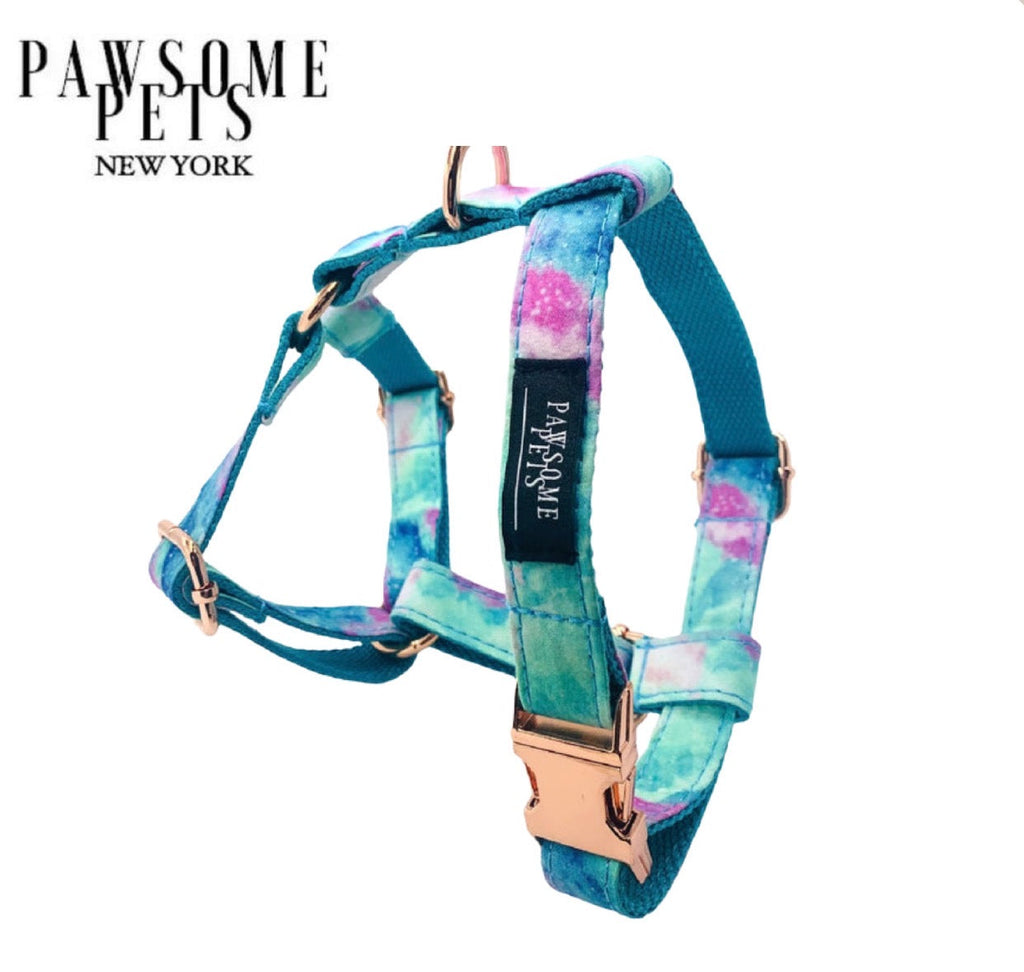 Pink and Blue Galactic Sky, Step In Harness For Pets