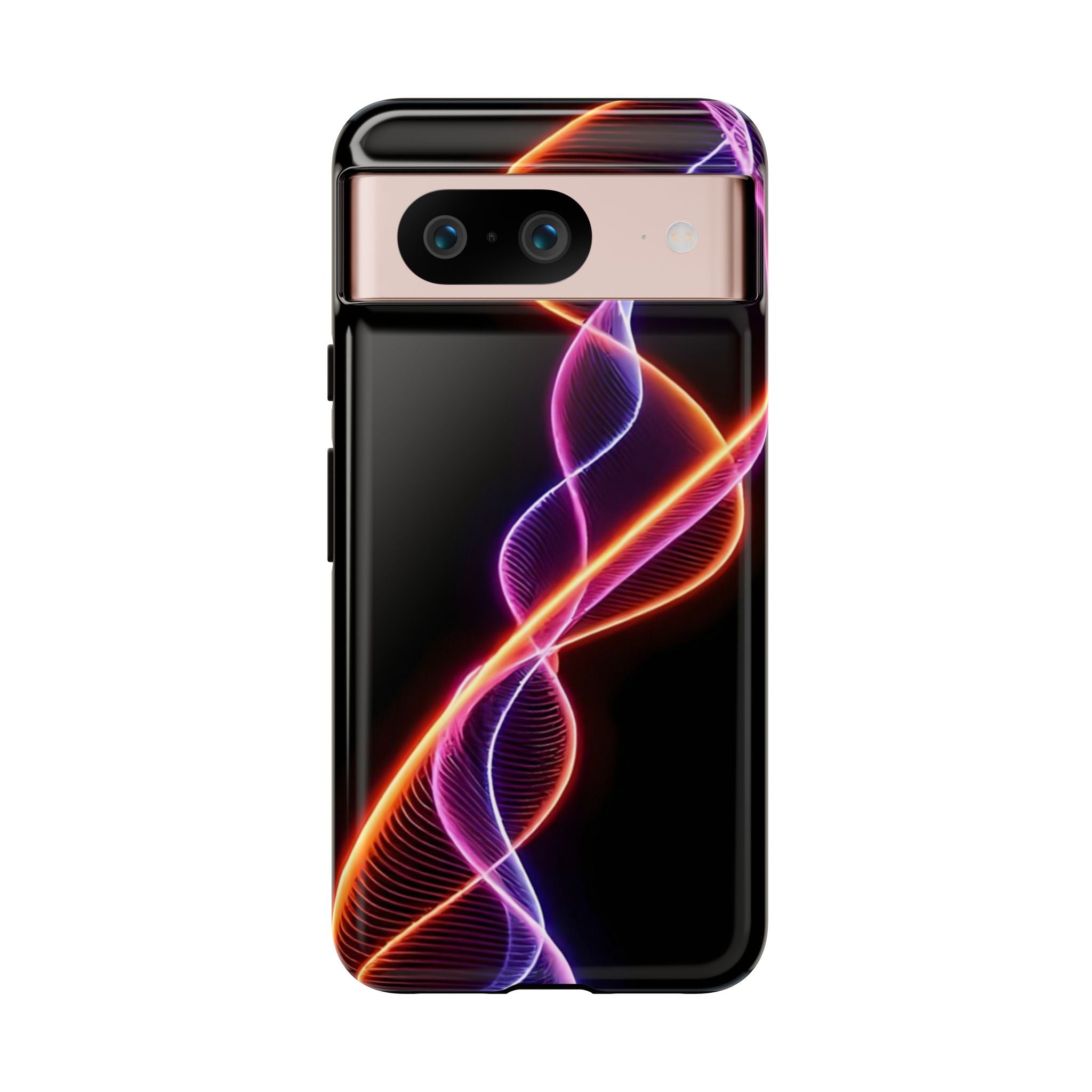 Vibrant Phone Case with Abstract Light Design, Artistic Phone Cover, Modern Tech Accessory, Gift for Tech Lovers, Personalized Phone Case