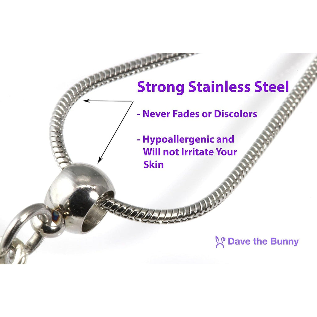 Cross Necklace - Christian Religious Stainless Steel Chain-2