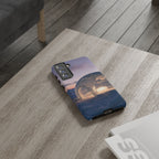 Coque de téléphone Arctic Igloo, paysage enneigé au crépuscule