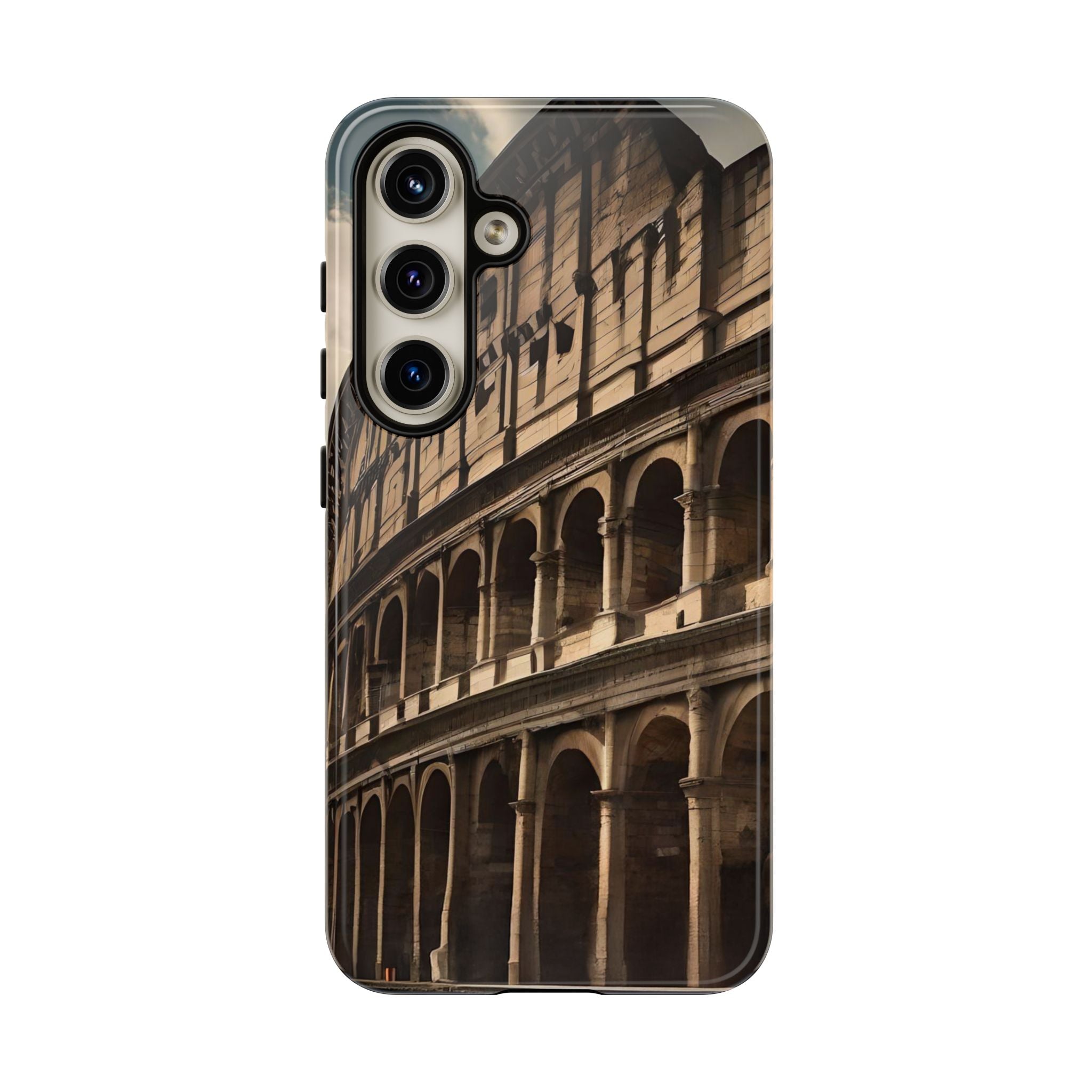 Vintage Colosseum Phone Case, Tough Cases for Travel Lovers, Unique Gift for History Buffs, Protect Your Phone with Style, Vintage Design